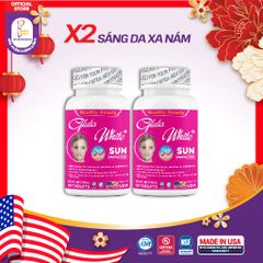 Combo 2 hộp GLUTA WHITE + (HSD: 23/08/2026)