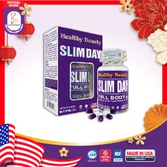 SLIM DAY - Viên uống hỗ trợ tăng chuyển hóa mỡ, giảm cân dùng ban ngày