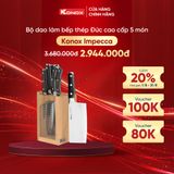  Bộ dao làm bếp cao cấp 5 món Konox Impecca 
