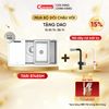  Chậu rửa âm Konox Tari 8748SM + VÒI BẤT KỲ TẶNG BỘ DAO 5 MÓN 