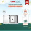  Chậu rửa bát âm Konox Dekor 8044SU tặng Vòi rửa Reno Smart 
