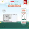  Chậu rửa bát Konox Dekor KN8347SU Tặng  Vòi rửa Reno Smart 