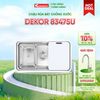  Chậu rửa bát Konox KN8347SU Dekor Tặng  Vòi rửa Reno Smart 