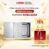  Chậu rửa bát 1 hố chống xước KN8644SU Dekor tặng vòi dây rút RENO 