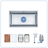  Chậu rửa bát âm NOBINOX LIRA NJ562D 