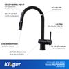  Vòi rửa bát Kluger KLF0008SB 