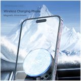  Giá Đỡ Điện Thoại Từ Tính Trên Ô Tô Tích Hợp Sạc Không Dây ROCK Wireless Magnetic Fast Charging Car Mount with MagSafe and Auto Cooling 