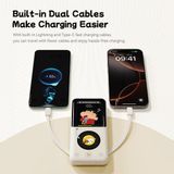  Pin Dự Phòng ROCK Crayon Shinchan P65 10000mAh 22.5W (CCC / 3C Certification, with Built-in Cables, Smart Digital Display) 