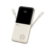  Pin Dự Phòng ROCK P55 10000mAh 10W (with Built-in Cables, Smart Digital Display) 