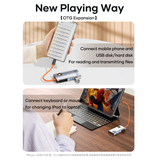  Hub Chuyển Đa Năng ROCK TR25 4 in 1 Type-C TO USB3.0*4+Type-C Multi-function Docking Station 0881 