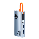  Hub Chuyển Đa Năng ROCK TR25 4 in 1 Type-C TO USB3.0*4+Type-C Multi-function Docking Station 0881 
