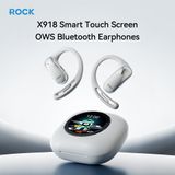  Tai Nghe Bluetooth TWS ROCK X918 (Bluetooth v5.4, 5H, Hi-Fi Audio, Smart Touch Screen) 