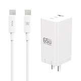  Củ Sạc Nhanh 2C+1A ROCK C10 65W (PD3.0/QC3.0/Apple/Samsung/DCP/AFC/FCP/SCP) 
