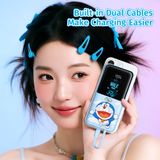  Pin Dự Phòng ROCK Doraemon P65 10000mAh 22.5W (CCC / 3C Certification, with Built-in Cables, Smart Digital Display) 