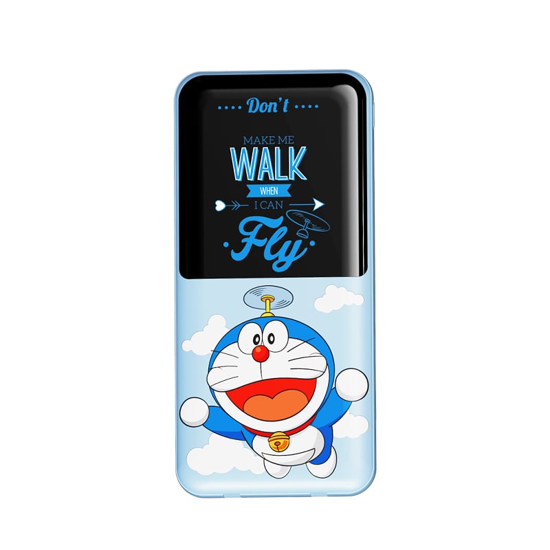 Pin sạc dự phòng Doraemon P65 PD Fast Charging Power Bank with Built-in Cables 10000mAh 22.5W (3C Certification) ( V26B ) - Blue Pin sạc dự phòng Doraemon P65 PD Fast Charging Power Bank with Built-in Cables 10000mAh 22.5W (3C Certification) ( V26B ) - Blue