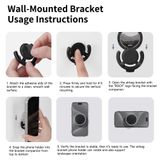  Giá Đỡ Điện Thoại Từ Tính ROCK Boogie Rotating Airbag (Strong Magnet, Freely Adjustable & Switchable) 
