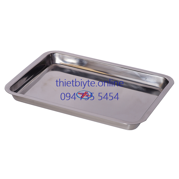 Mâm inox 17 x 22 x 2 Vita Inox 304 – Y Tế Sơn Hương