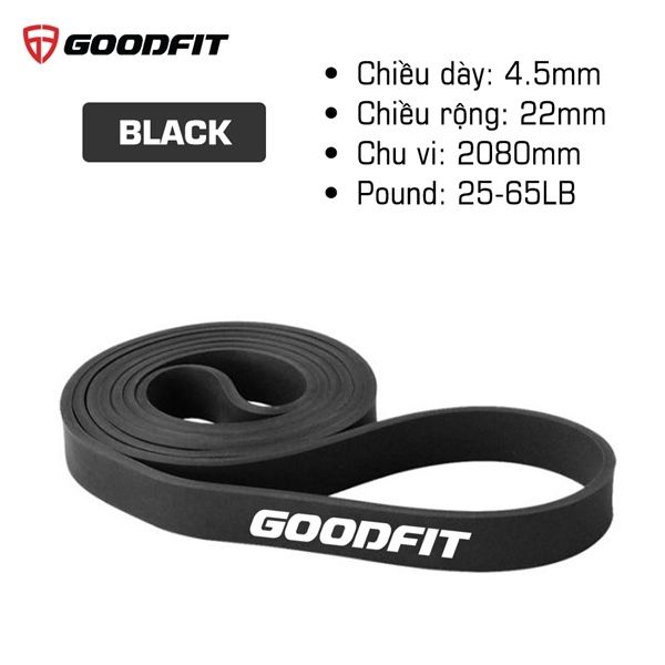 Dây tập gym, tập mông mini band goodfit GF913MB