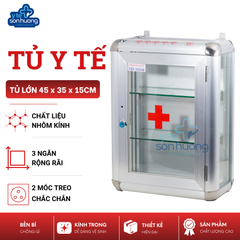 Tủ thuốc y tế gia đình lớn (45 x 35 x 15cm)