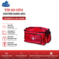 Túi cứu thương Đỏ Nhỏ (size S - 23x15x15cm)