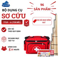 Bộ dụng cụ sơ cấp cứu TT19 - A (Túi đỏ)