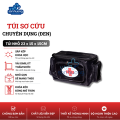 Túi cứu thương Đen Nhỏ (size S - 23x15x15cm)