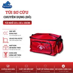 Túi cứu thương Đỏ Nhỏ (size S - 23x15x15cm)