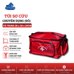 Túi cứu thương Đỏ Trung (size M - 30x20x20cm)