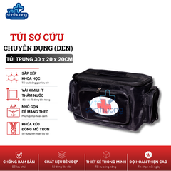 Túi cứu thương Đen Trung (size M - 30x20x20cm)