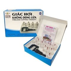 Bộ giác hơi không dùng lửa Duy Thành YGH04 Loại D (giấy)