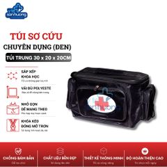 Túi cứu thương Đen Trung (size M - 30x20x20cm)