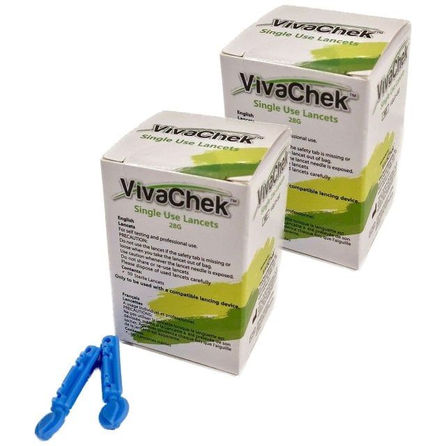 Kim lấy máu đo đường huyết VivaChek (100kim)
