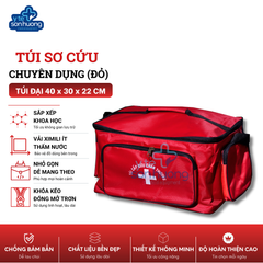 Túi cứu thương Đỏ Đại (size XL - 40x30x22cm)