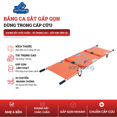 Băng ca cứu thương (cáng cứu thương sắt)
