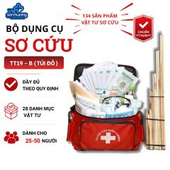 Bộ dụng cụ sơ cấp cứu TT19 - B (Túi đỏ)