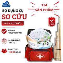 Bộ dụng cụ sơ cấp cứu TT19 - B (Túi đỏ)