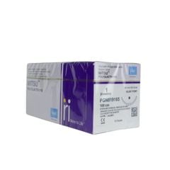 Chỉ phẫu thuật tự tiêu Mitsu Polyglactin 910 PGN019165 số 1 dài 100cm kim tròn 3/8C 65mm
