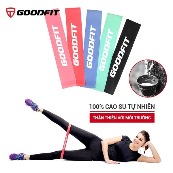 Dây mini band kháng lực tập gym, tập mông GoodFit GF912MB
