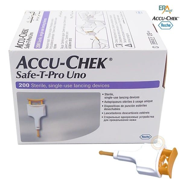 Dụng cụ lấy máu Accu-Check Safe-T-Pro Uno