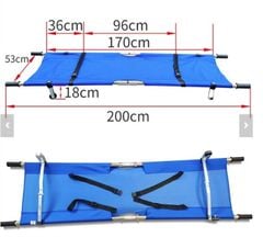 Băng ca cứu thương (cáng cứu thương sắt) Lucky 09A