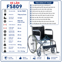 Xe Lăn FS809/809(H)/809(O)