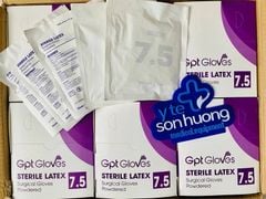 Găng tay phẫu thuật Latex có bột tiệt trùng GPT Gloves