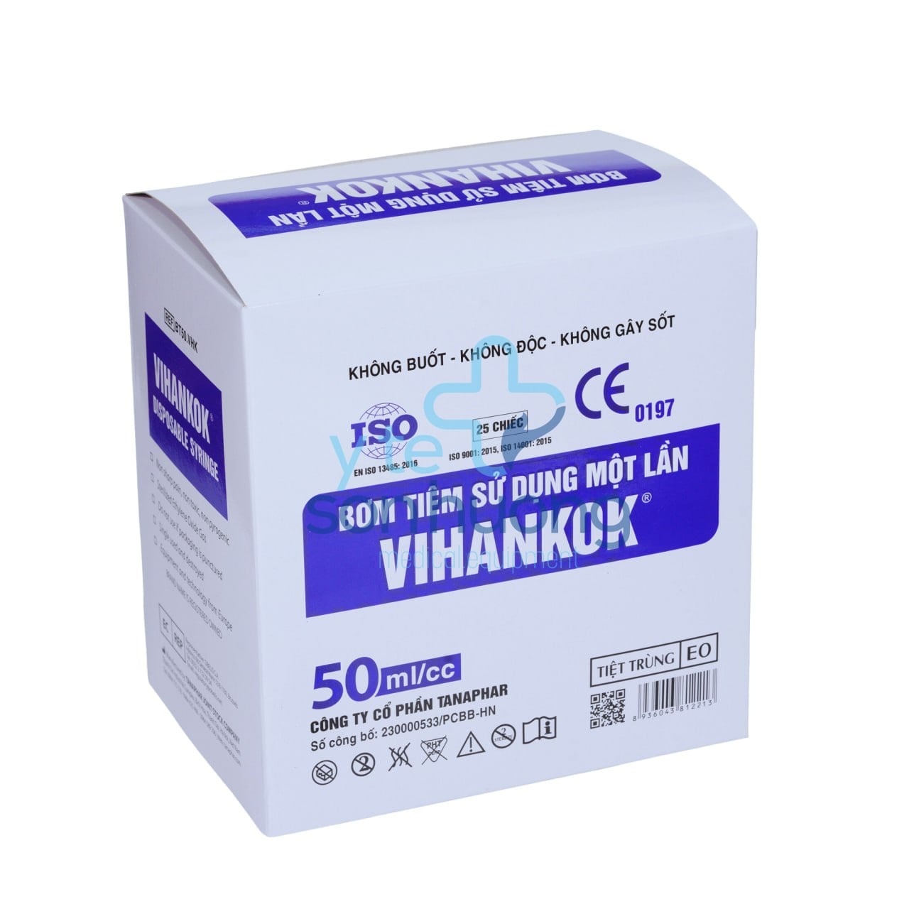 Bơm tiêm Vihankok Tanaphar 50cc