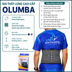 Đai cột sống Orbe Olumba