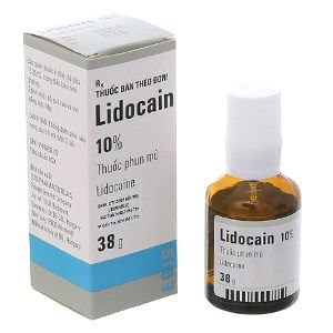 Thuốc phu mù Lidocain 10%
