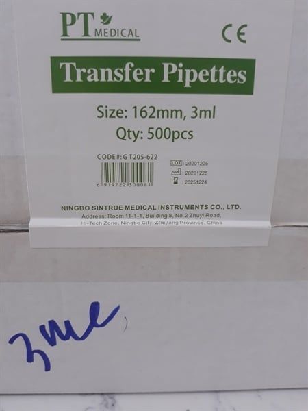 Ồng nhỏ giọt Pipet dài 16cm