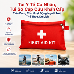 Túi Y Tế Cá Nhân,Túi Sơ Cấp Cứu Khẩn Cấp Tiện Dụng Cho Hoạt Động Ngoài Trời,Thể Thao,Du Lịch (BỘ CƠ BÁN)