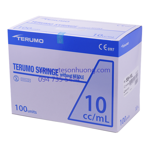 Bơm tiêm có khóa Terumo 10cc