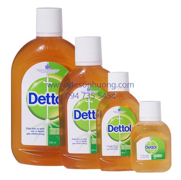 Dung dịch sát khuẩn Dettol 1000ml