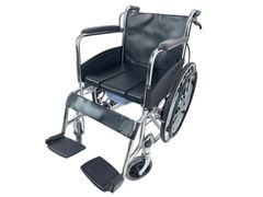 Xe lăn thép mạ Crom có bô GBM-064A